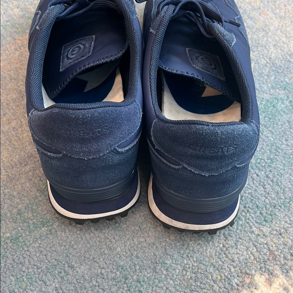 GREATs Men's Blue Sneakers - Picture 3 of 4